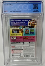 CGC Graded Super Mario Party NEW Nintendo Switch (1016356004, 9.9 A++)