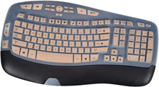 Keyboard Cover for Logitech K350 MK550 MK570 Keyboard Cover Skin for Logitech K3