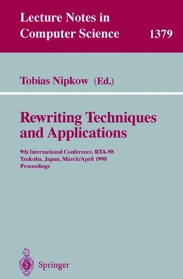 Nipkow - Rewriting Techniques and Applications   9th International Con - X555z