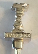 Stand Rock Wisconsin Dells Vintage Souvenir Spoon Collectible