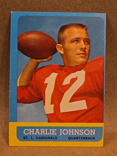 Charlie Johnson #146 1963 Topps card