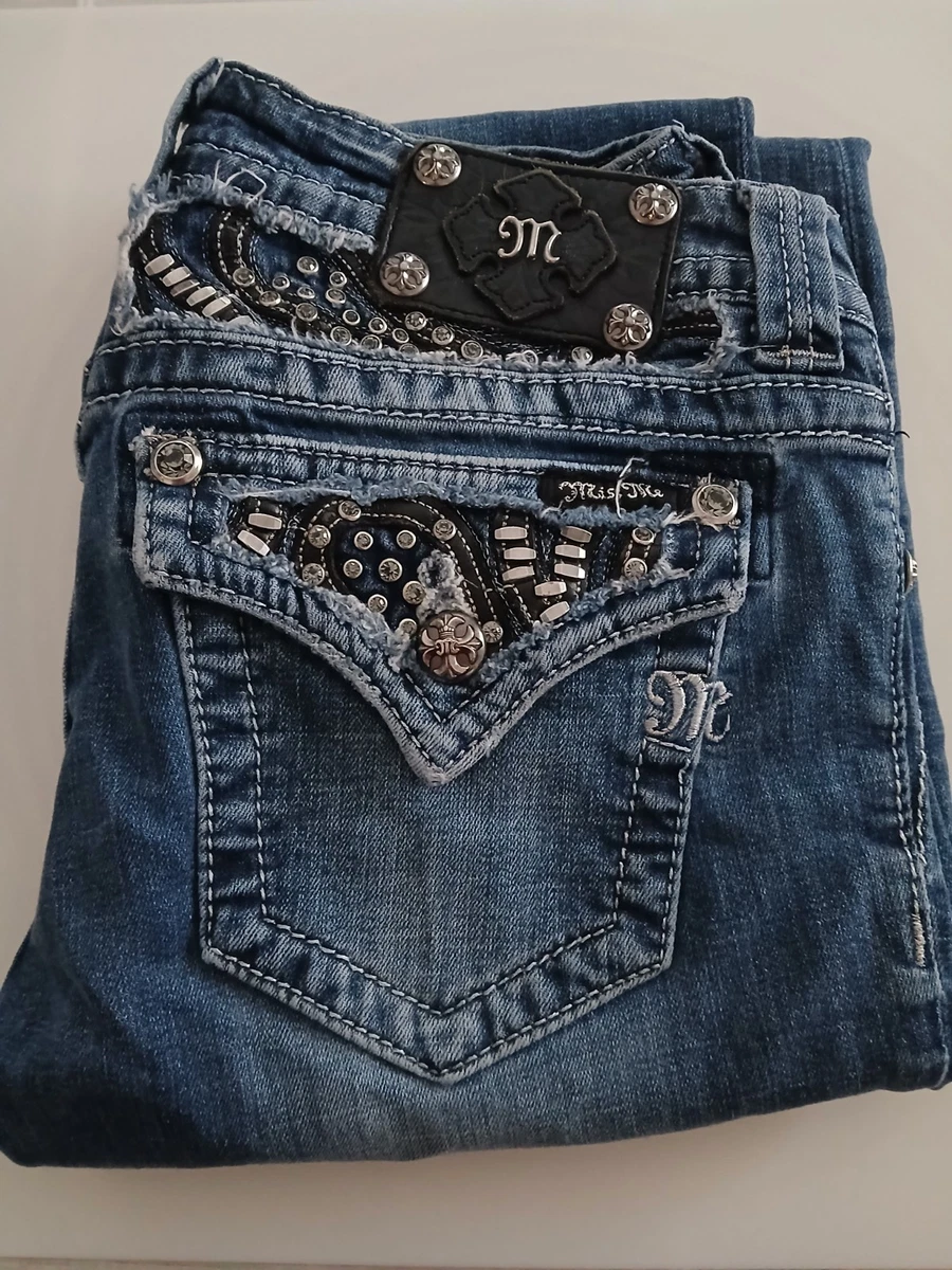Miss Me Regular Size Low (6.5-8.5 in) Rise Jeans for Women for