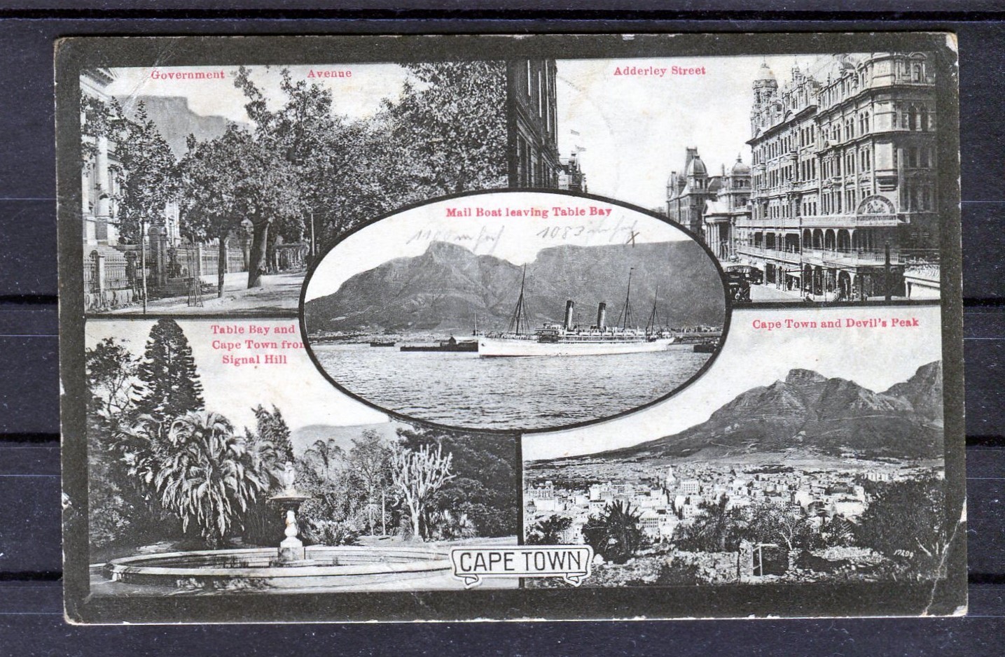 Schöne Ansichtskarte Cape Town (Kapstadt) - 00300