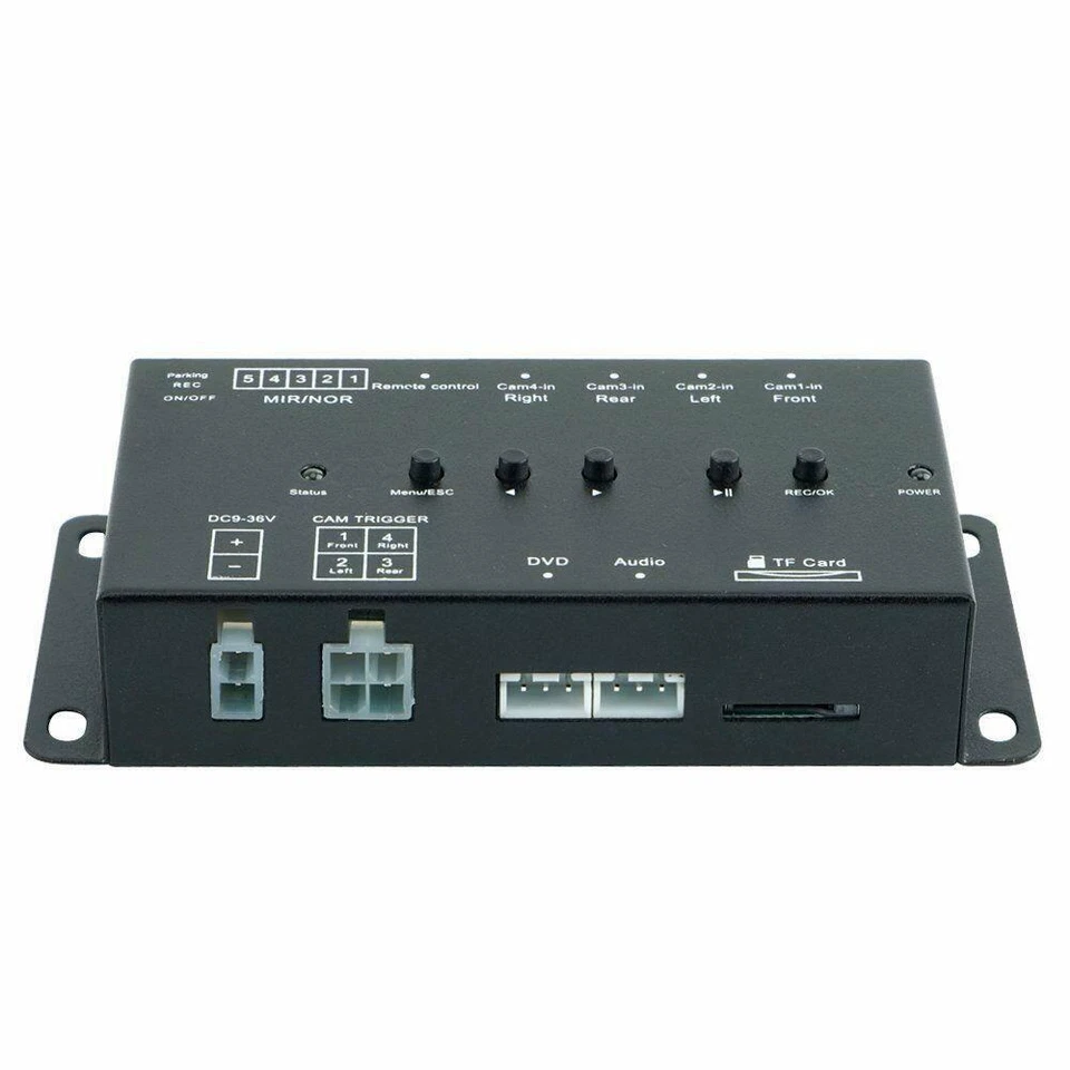 360° Car DVR Record Panoramic All Round View Camera System 120° Lens View Angle — 第 2/4 张图片