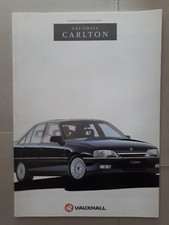 Vauxhall Carlton Brochure 1991 - Saloon Estate L GL CD CDX GSi