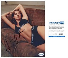 Kaia Gerber Sexy Model Signed Autograph 8x10 Photo ACOA Actress