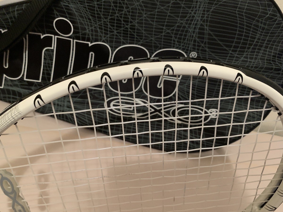 Prince EXO3 White 100 Tennis Racquet 4-1/4 Grip Excellent