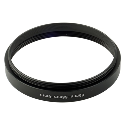 Aluminio M65-M65 65mm x 1mm Montaje con Tornillo Extender Tubo Anillo Adaptador Parasol - Imagen 16 de 22