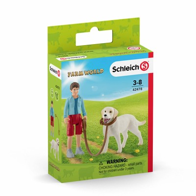 schleich black labrador