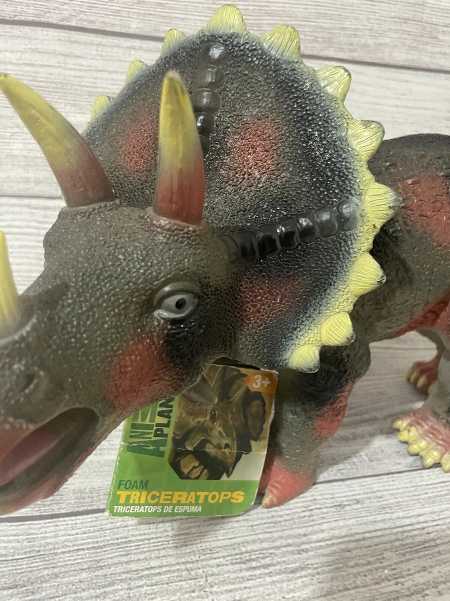 Animal planet store foam triceratops