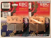 EBC Sinter Vordere BremsbeläGe Passend FüR Triumph Daytona 675 (2009 Zu 2017)