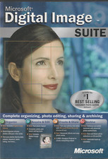 2003 Microsoft Digital Image Suite 9 2-Disc Photo Editing Software DISCS ONLY