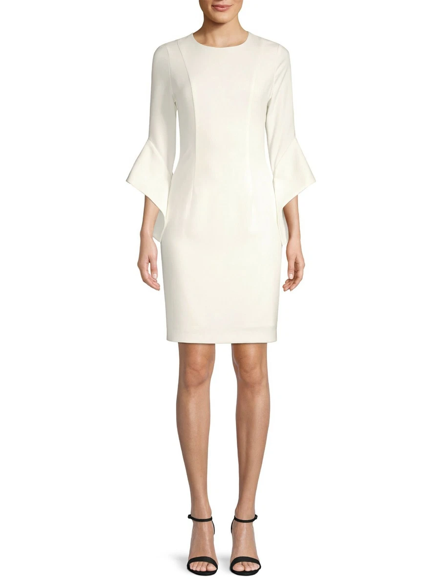 Black halo lorie 2025 bell sleeve dress