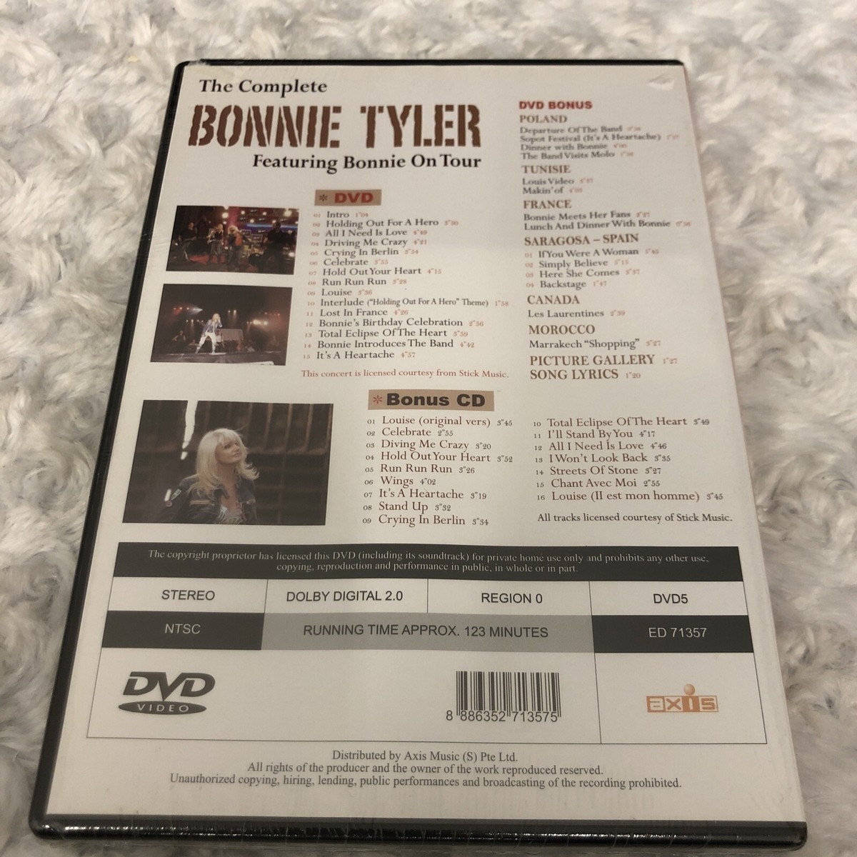 その他 Complete Bonnie Tyler [DVD] Complete Bonnie Tyler (DVD) for sale online | eBay