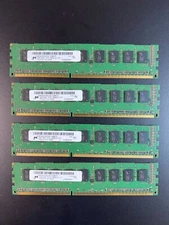 Lot of 4 MICRON MT9KSF25672AZ-1G4M1ZF 2 GB PC3L DDR3 ECC Server MEMORY