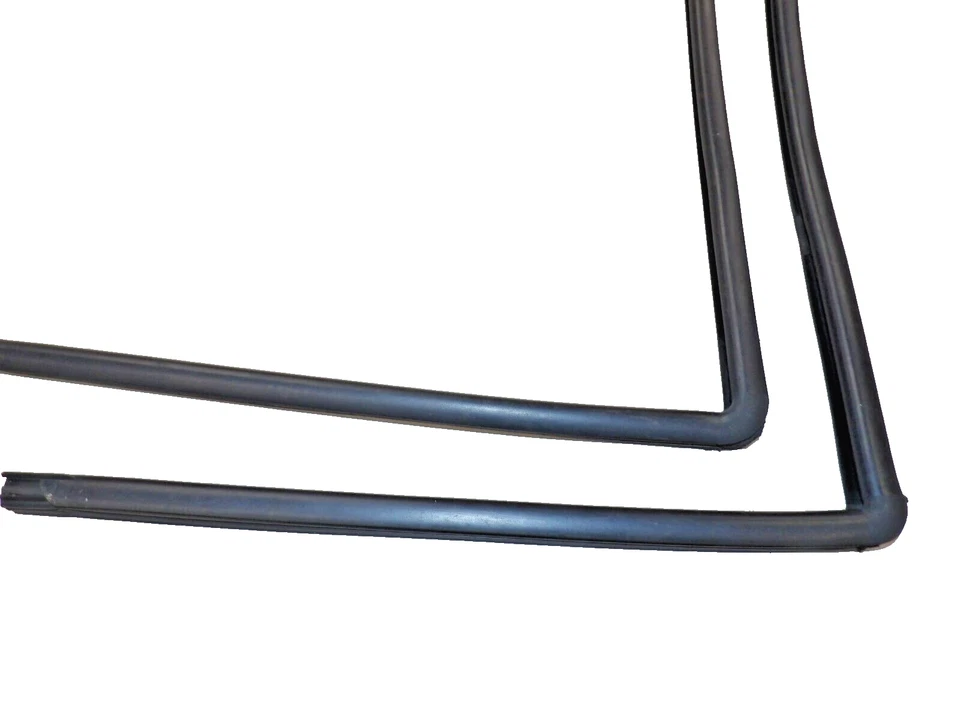 PAR de canales de funcionamiento de vidrio para ventana de puerta trasera derecha izquierda Jeep Cherokee XJ 1997-2001 Foto 3 de 3