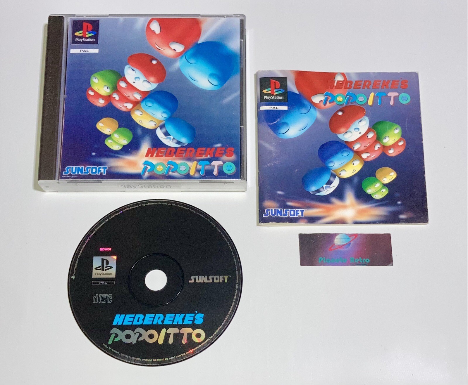 Hebereke’s Popoitto- PS1 Complet Version Europeene (FR) Sony