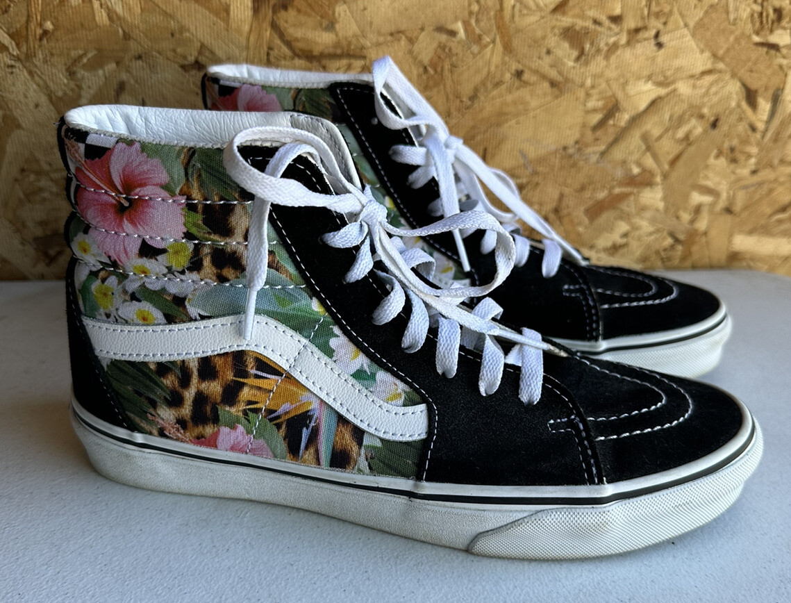 VANS OFF THE WALL スタジャン 黒 Vans off the Wall Roses hoodie black Sz Youth Medium