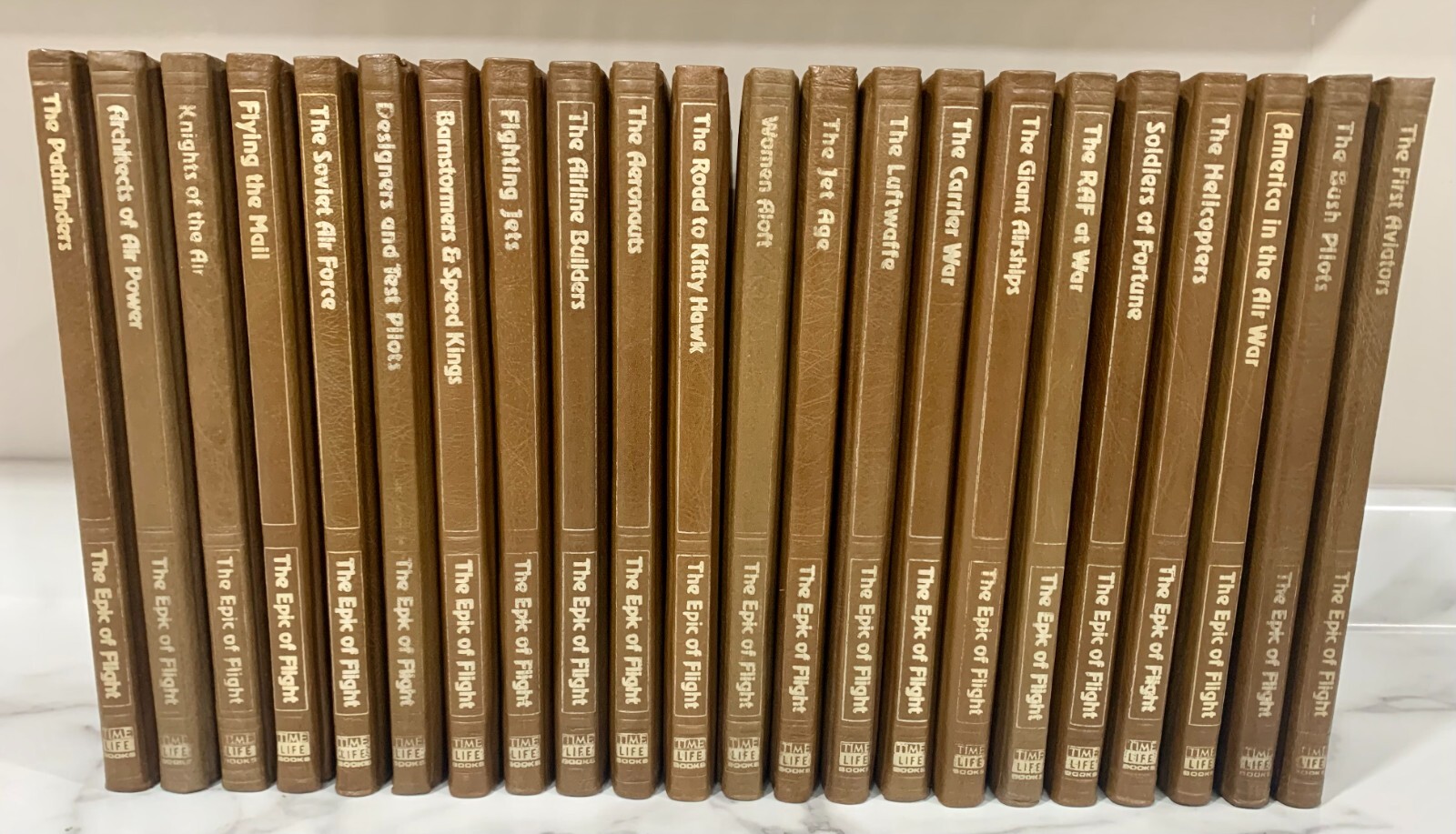The Epic of Flight Time Life Books 22 Volume Set 1980s *FIRST PRINTINGS*