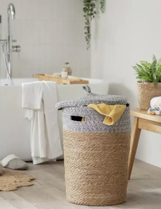Jute 2024 laundry baskets