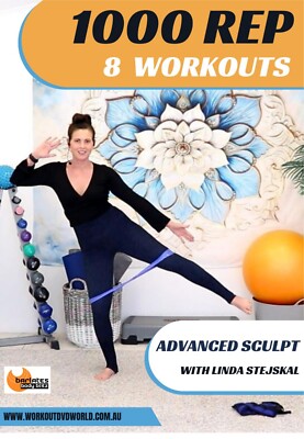 BARLATES 1000 REPS CHALLENGE 8 WORKOUTS EXERCISE 2 DVD LINDA STEJSKAL WOOLDRIDGE