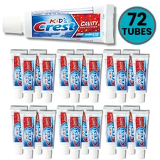 Crest Kid's Cavity Protection Trial Size Toothpaste, Sparkle Fun Flavor 0.85 oz