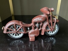 Vintage Cast Iron Motorcycle