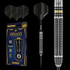 WINMAU ZINATI 90 Tungsten 26 Gram Steel Tip Darts 1459-26