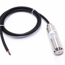 Submersible Level Transducer 4-20mA, 16ft depth range, 30 ft Cable, Transmitter