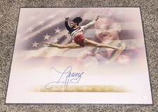 Laurie Hernandez Signed Autograph 16x20 Photo JSA COA USA Gymnastics Olympics