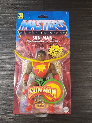 Mattel Masters of the Universe Origina Sun Man Action Figure