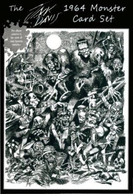 Jack Davis Monster Card Set with Bonus 16th Card (3.5 X 5)  14BMB431
