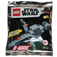 LEGO Star Wars B-Wing Foil Pack Set Mini Limited Edition