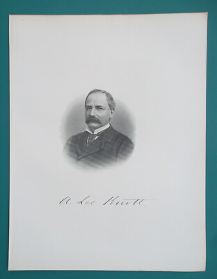 ALOYSIS KNOTT Baltimore Prosecutor Attorney Maryland Senator -1879 Antique Print