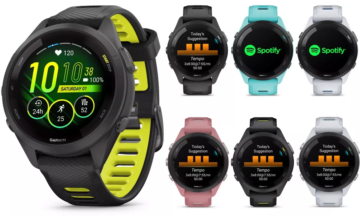 Find Your Perfect GPS Watch: Garmin Forerunner 265 vs 265S