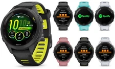 Garmin Forerunner 265/265S GPS Running Smartwatch, AMOLED Display, Music