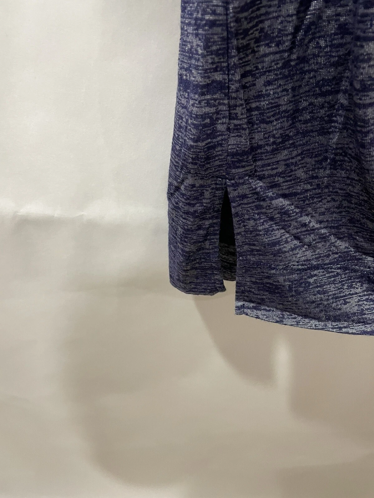 lole top tie side slit shirt