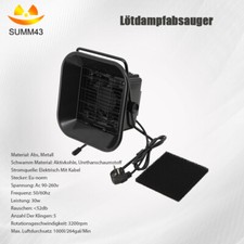 L&ouml;trauchabsaugung Absaugung L&ouml;tdampfabsauger L&ouml;trauch Rauchabzug Rauchabsauger