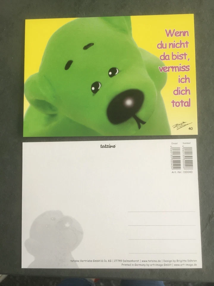Tatzino Postkarten