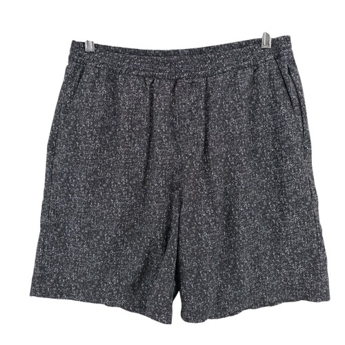 OUTDOOR VOICES Men's Shorts 6.5" Inseam Gray Speckled LINED Size LARGE