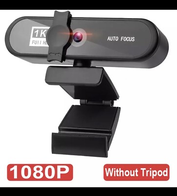 HD 1920x1080P  Full HD Webcam w/Microphone USB Camera For PC/Mac Laptop Desktop