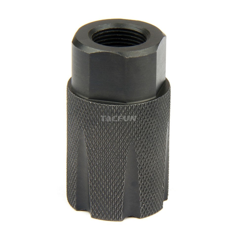9mm Steel 1/2x28 TPI Compact Low Concussion Muzzle Brake Compensator ...
