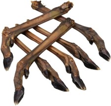 PACK OF 5 100% NATURAL ROE DEER LEGS NATURAL DOG TREAT CHEW