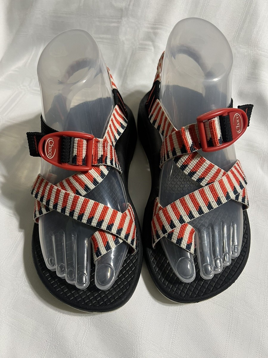 Chaco Black and Red Sandals s-l400.jpg main image 4