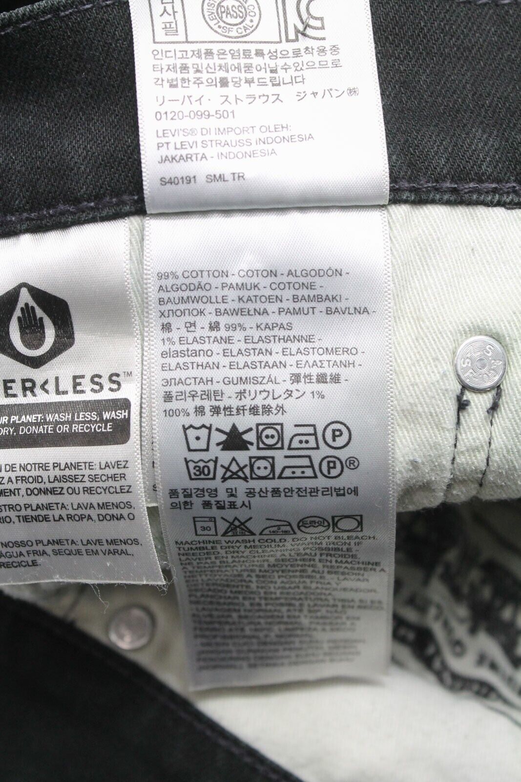 LEVI's 502 Premium Big E Jeans Men's W32 L30 Tape… - image 7