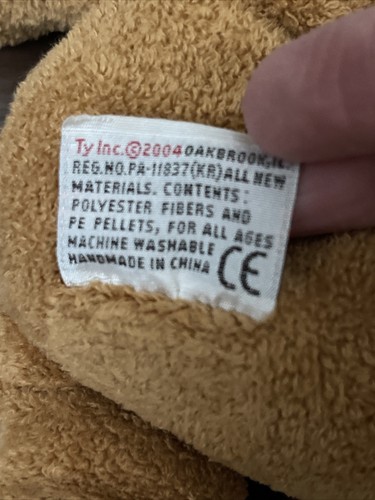 Ty Pluffies MY BABY BEAR Marrón 9" Peluche Animal Juguete Amoroso - Imagen 7 de 8