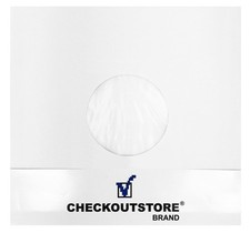 COS Paper Record Inner Sleeves Polylined With Hole for 10" Vinyl Records