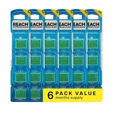 REACH Ultraclean Access Flosser Refill Heads, Mint, 28 Count Pack of 6
