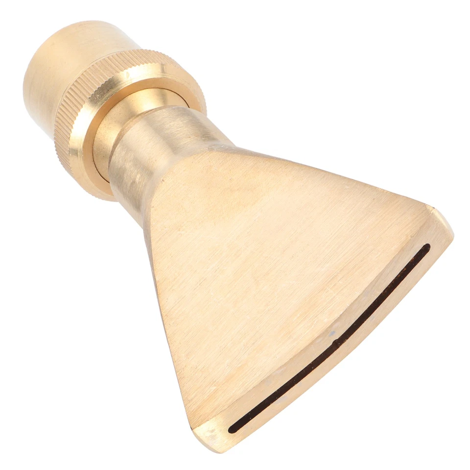 (1 Inch)Brass Adjustable Narrow Fan Jet Water Fountain Nozzle Garden Pond Spray - Bild 2 von 4