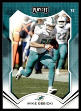 2021 Panini Playoff Mike Gesicki Miami Dolphins #10